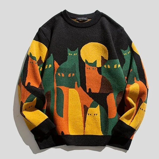 Unisex Katt Sweater